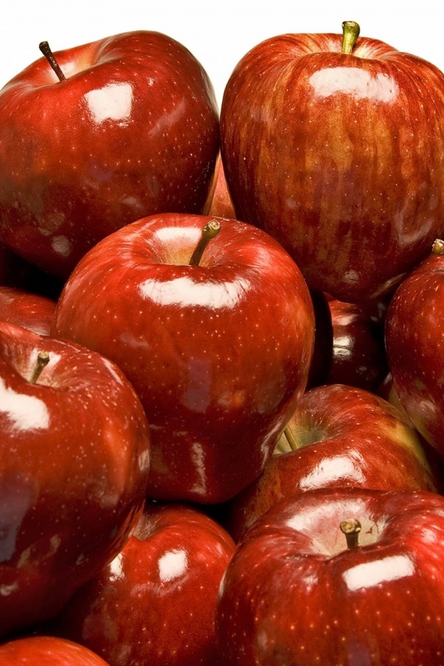 Shiny Red Apples