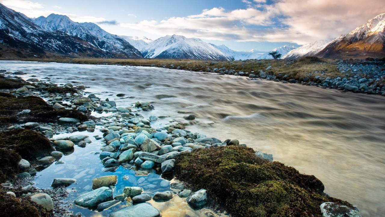 Sidelined Landscapemt Cook New Zealand