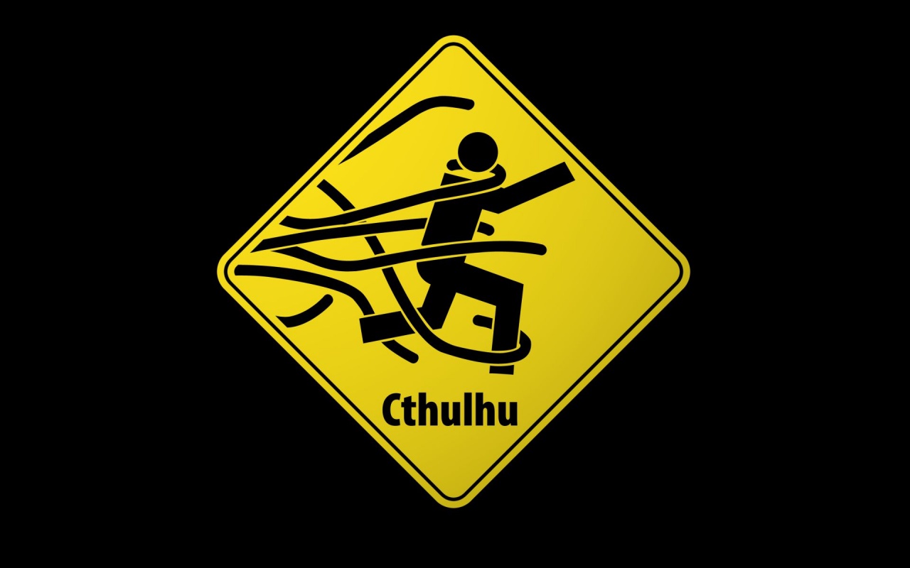 Signs Cthulhu Funny Wrong Chtulhu