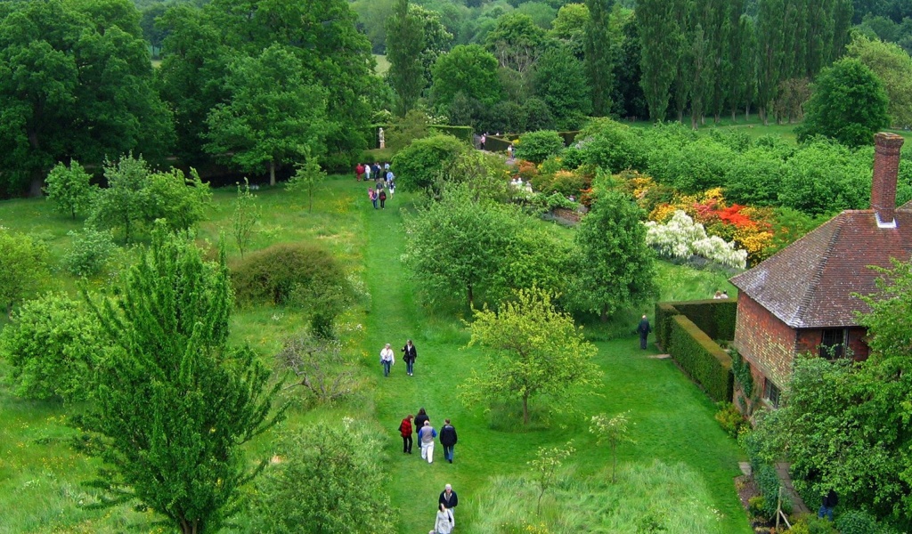 Sissinghurst Castle Garden In Kent England