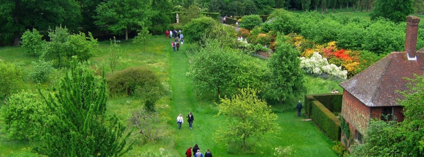 Sissinghurst Castle Garden In Kent England