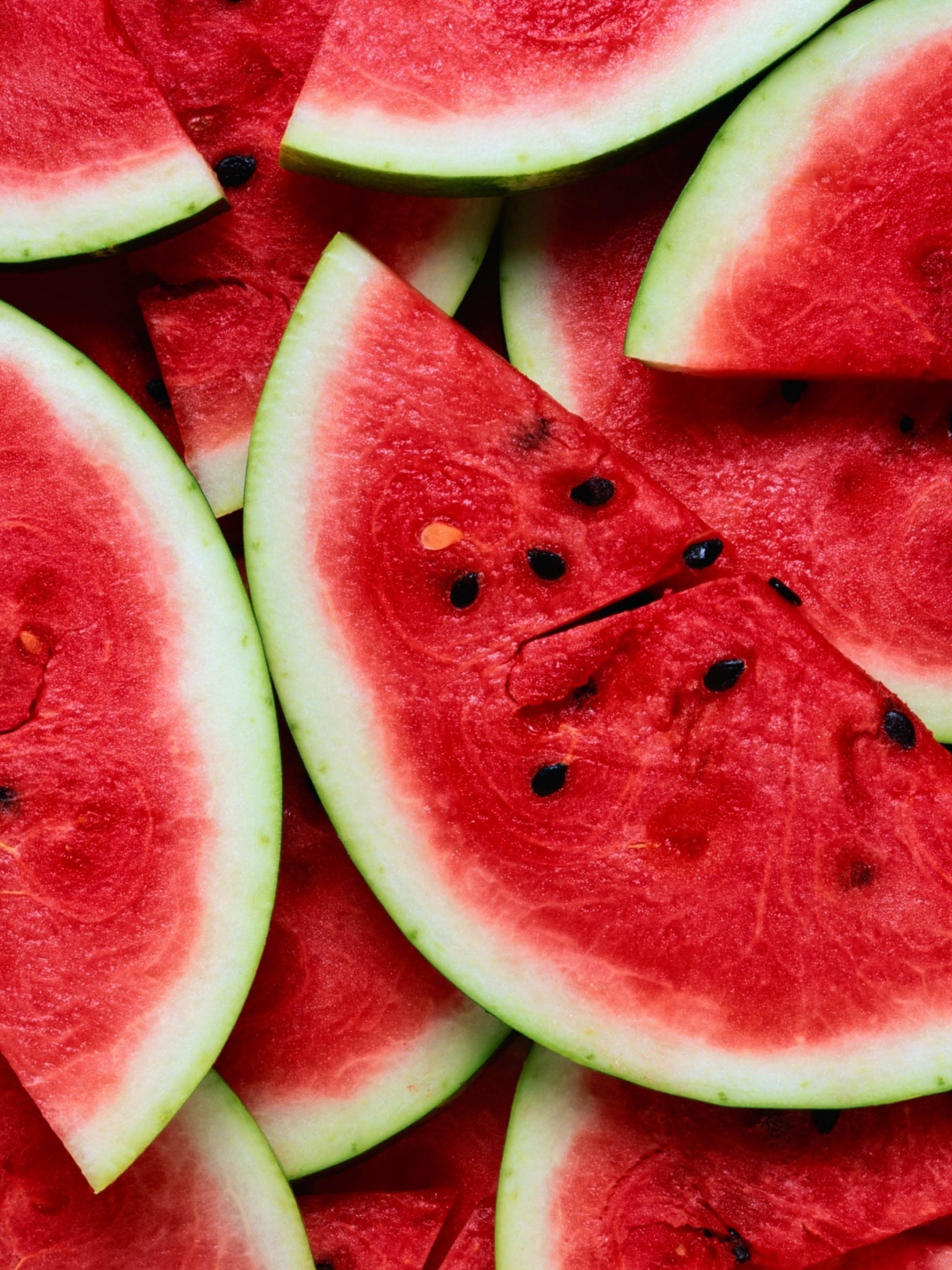 Sliced Watermelon