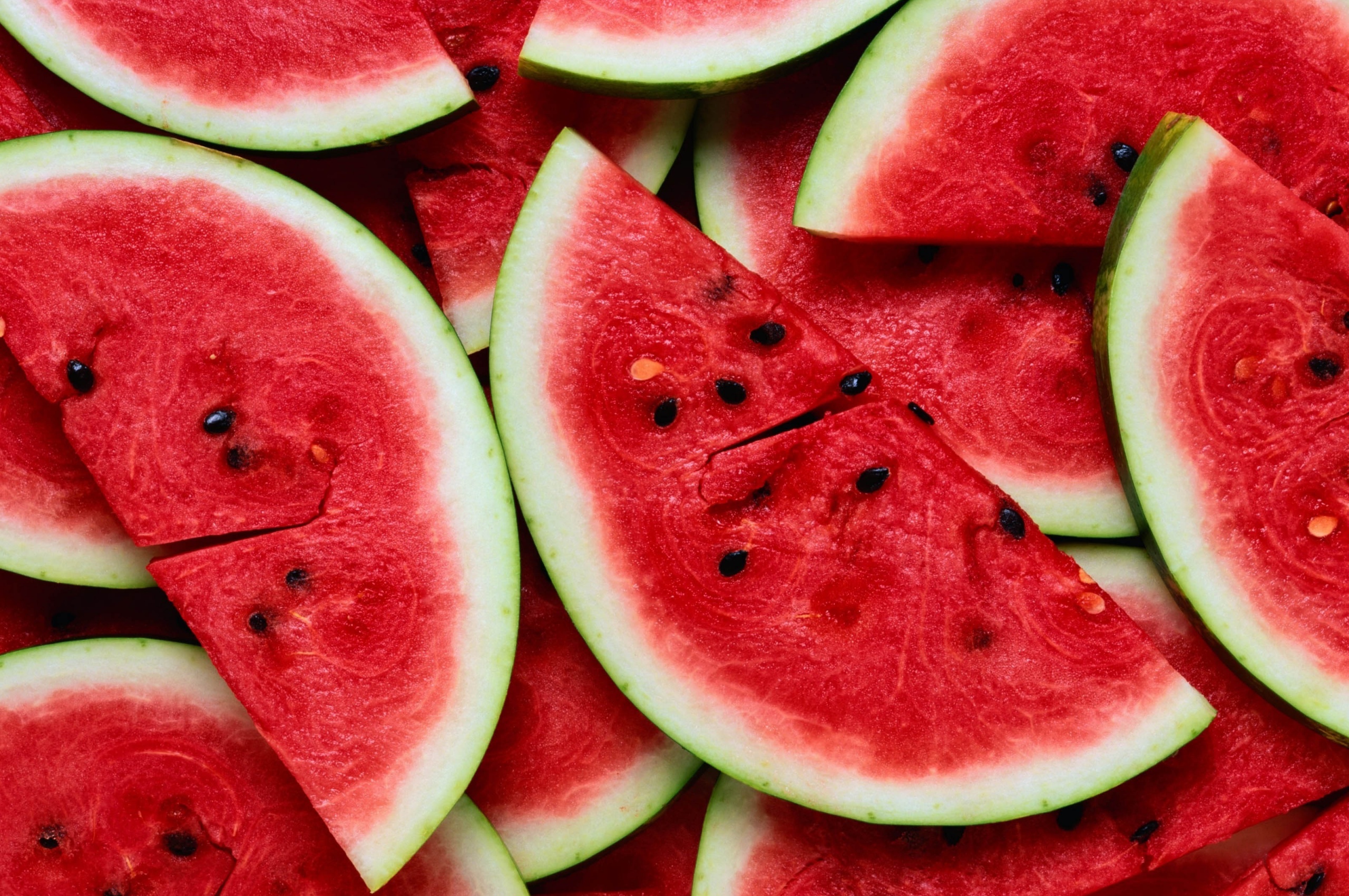 Sliced Watermelon