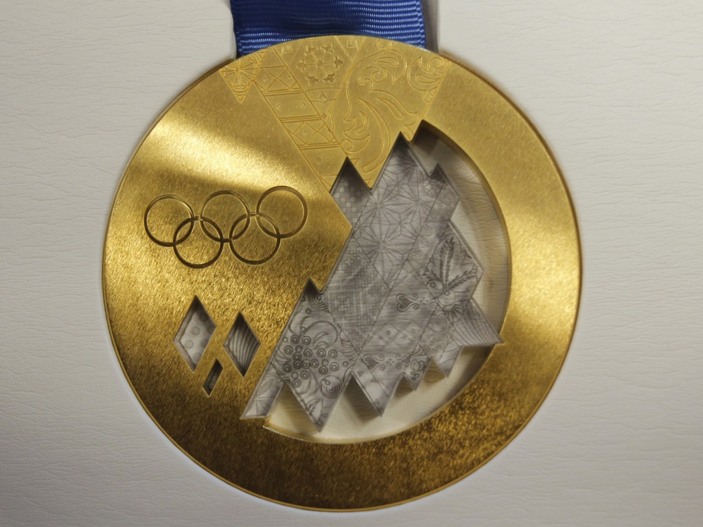 Sochi 2014 Olympic Gold Medal