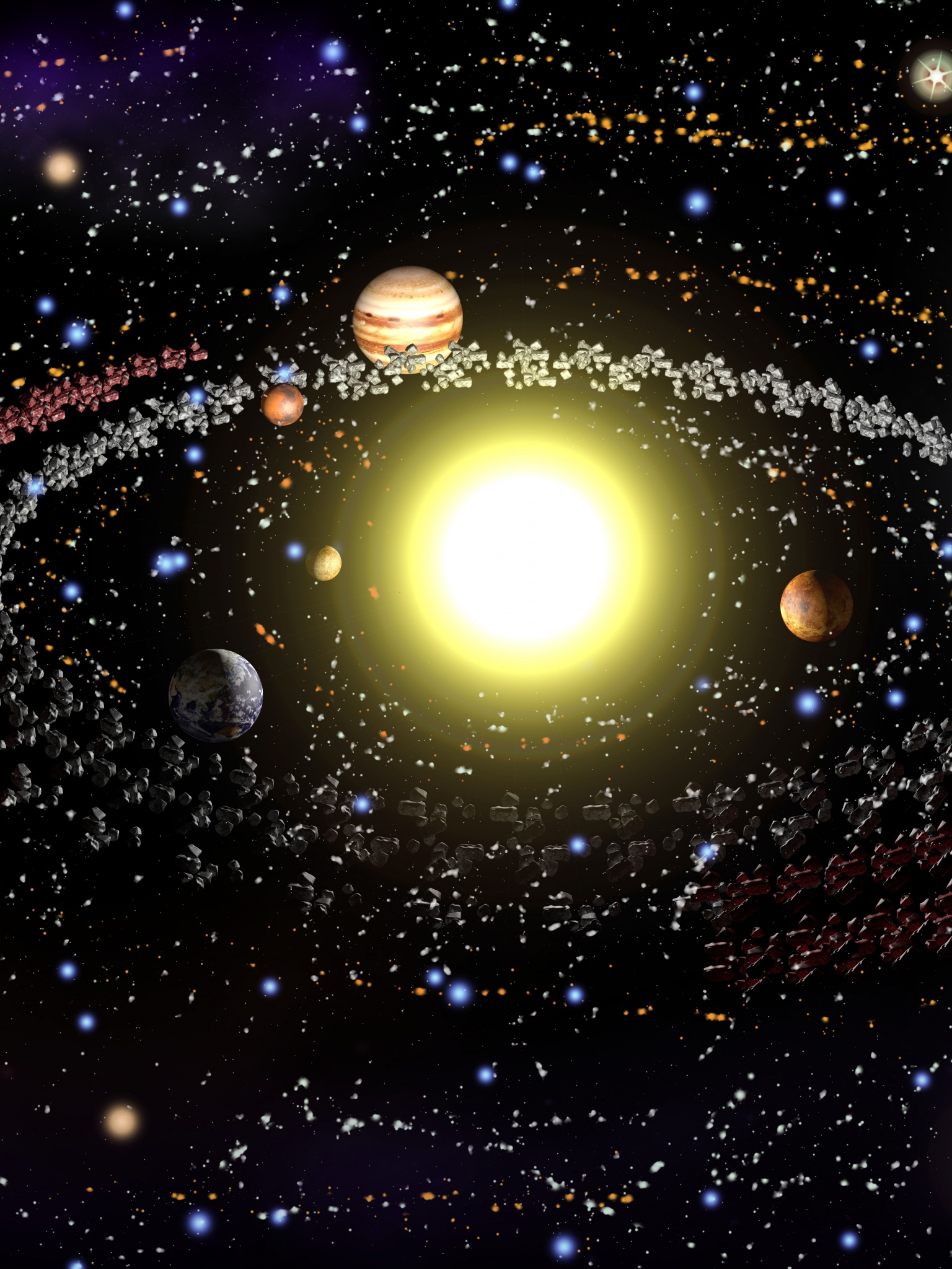 Solar System 3D