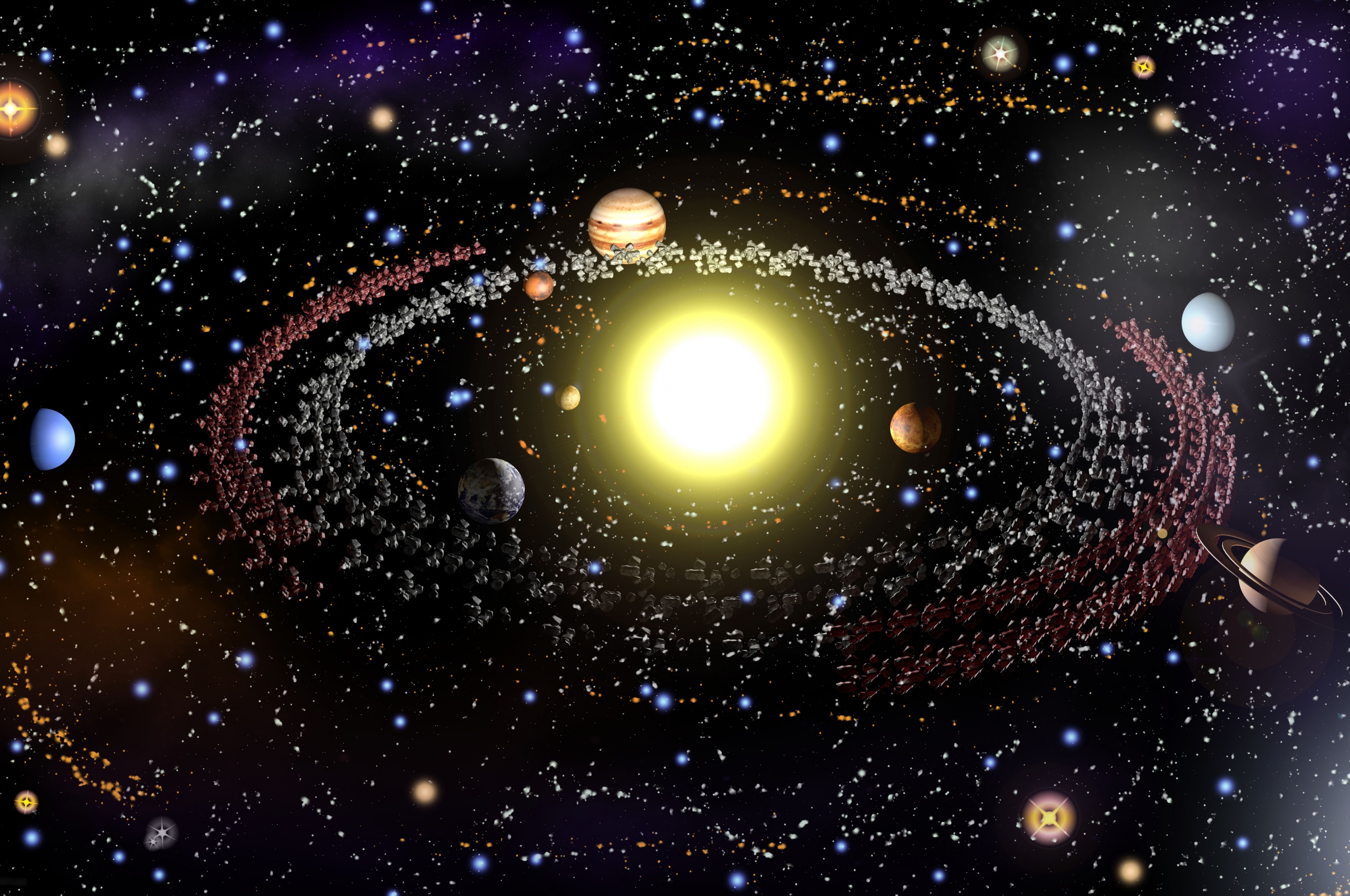 Solar System 3D