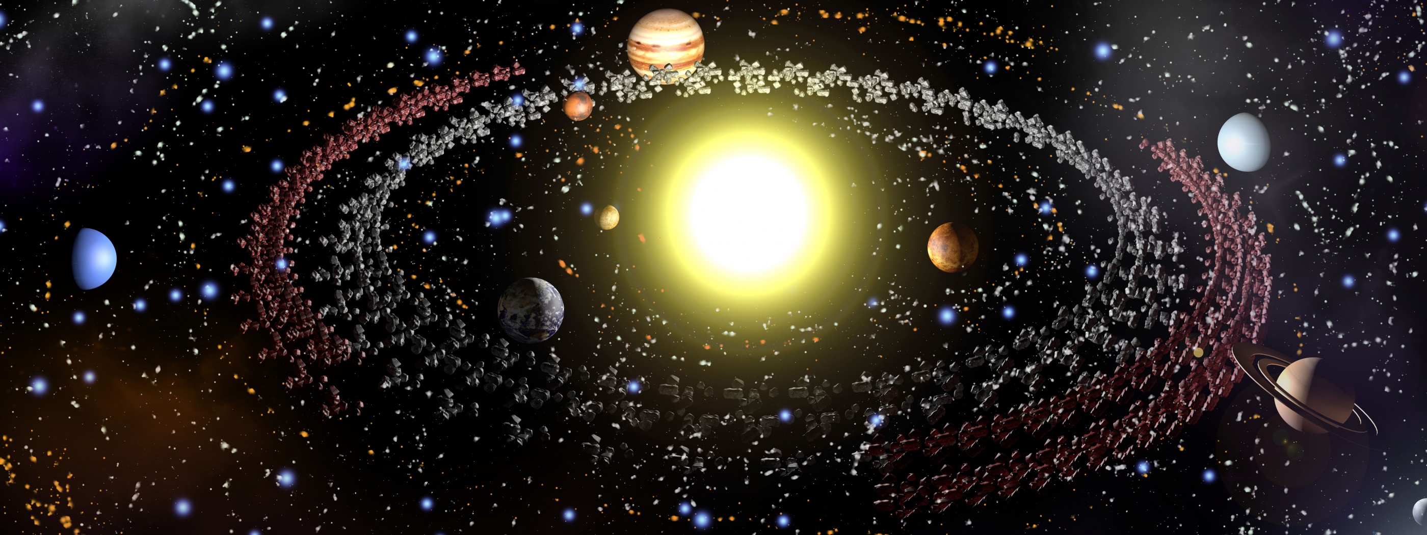 Solar System 3D