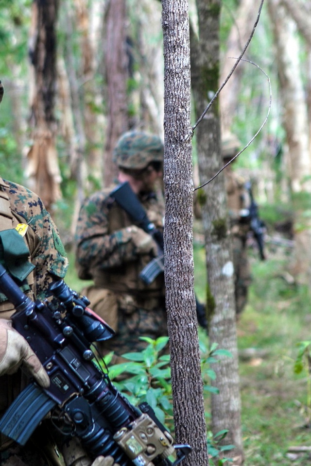 Soldiers In Patrol