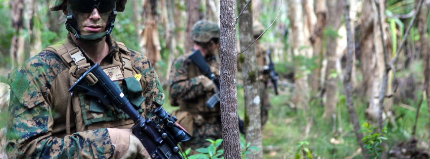 Soldiers In Patrol