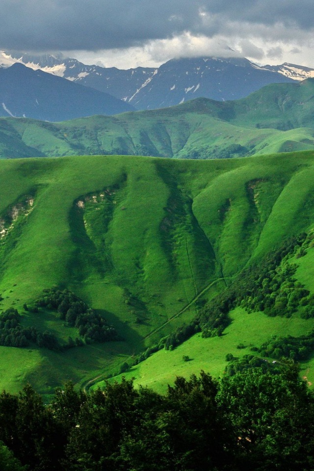 South Ossetia Mountain Asia Beautiful Scenery Nature