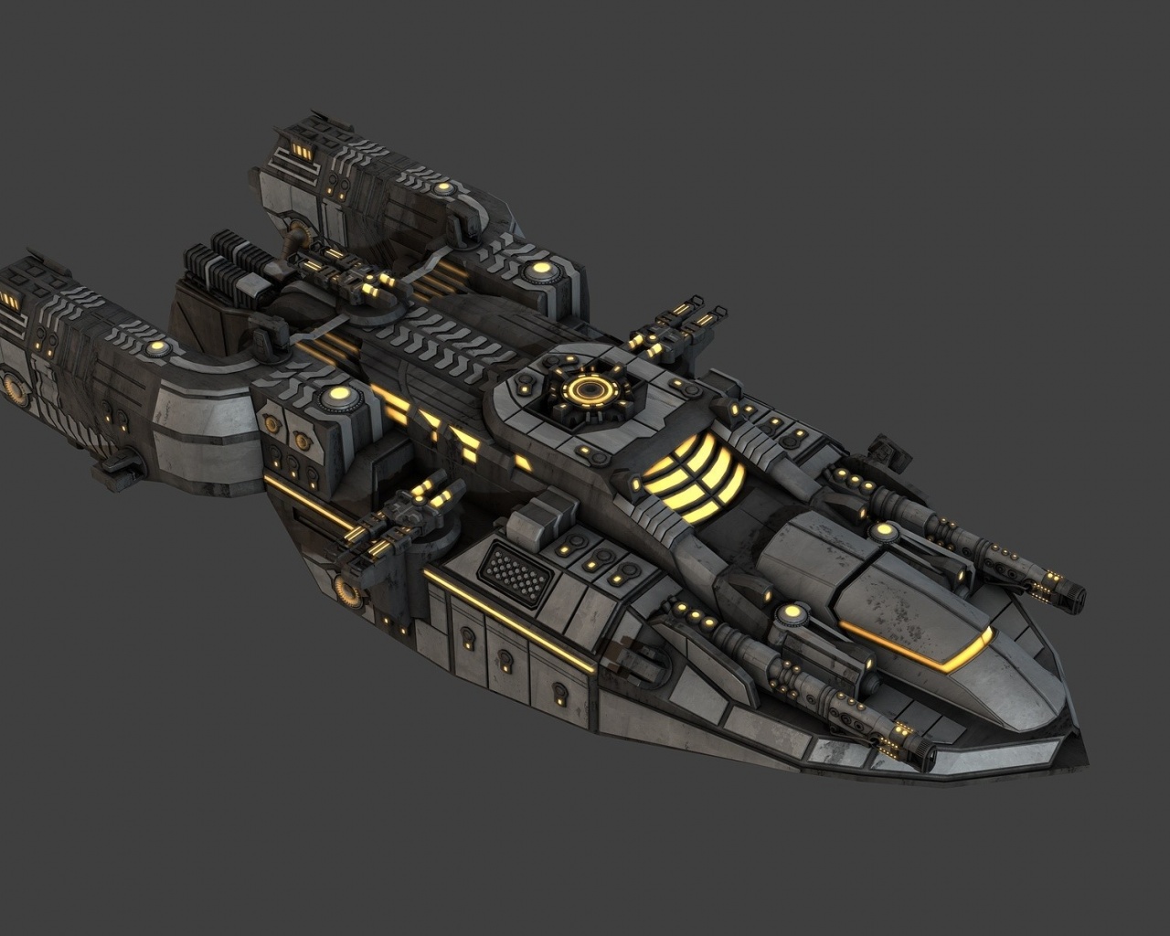 Space Frigate Spaceship