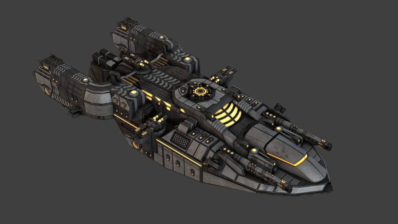 Space Frigate Spaceship