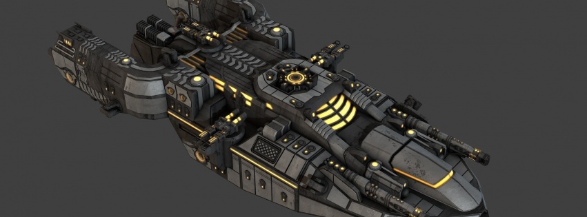 Space Frigate Spaceship