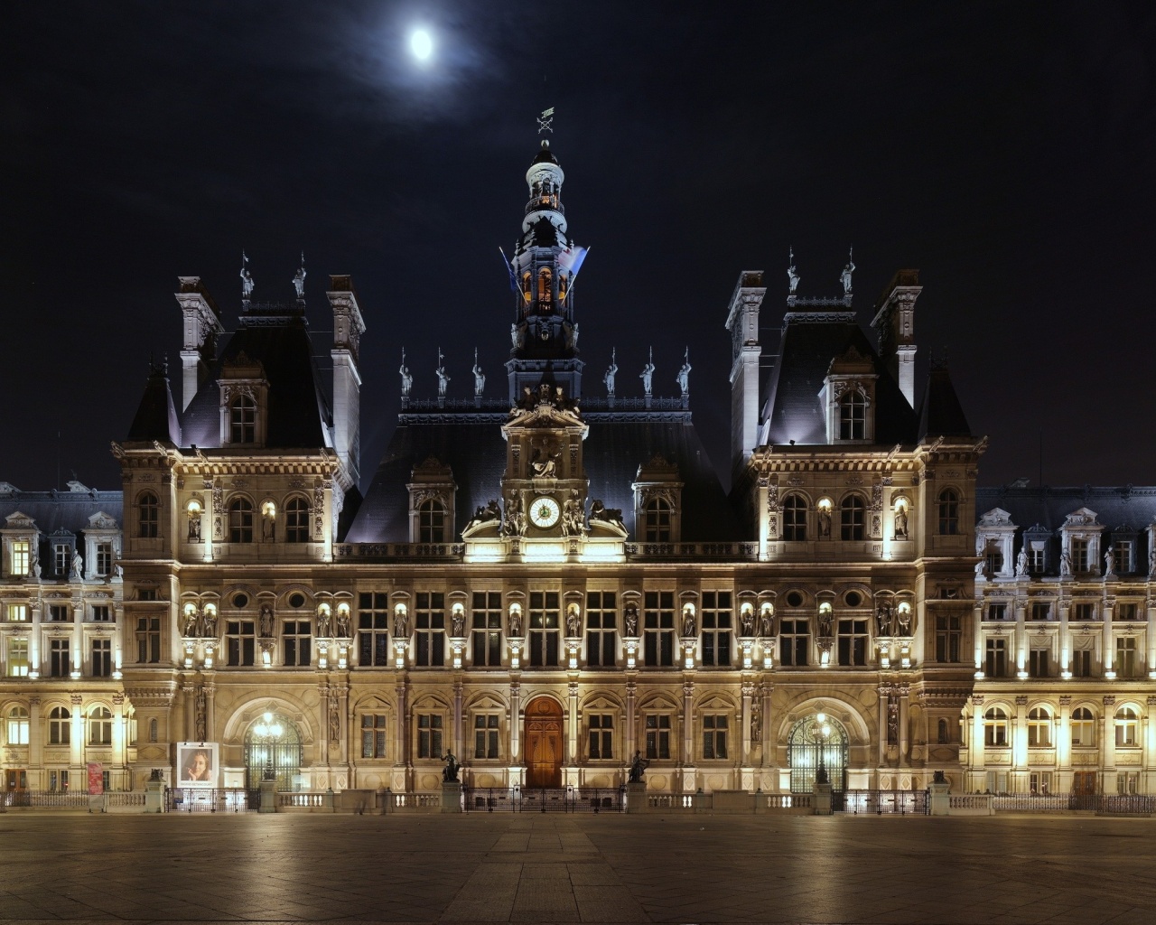 Square France Hotel De Ville Paris Hotel City Landscape