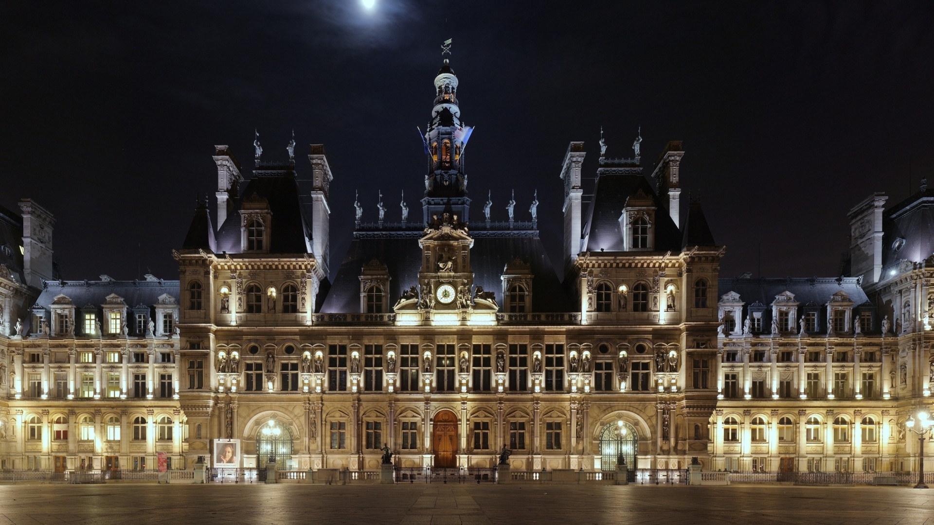 Square France Hotel De Ville Paris Hotel City Landscape