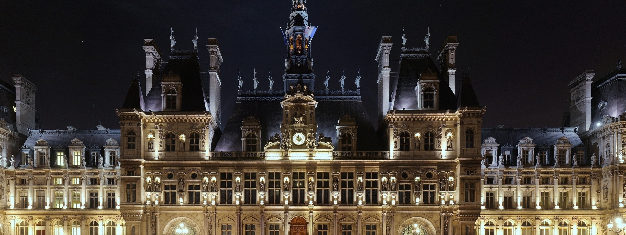 Square France Hotel De Ville Paris Hotel City Landscape