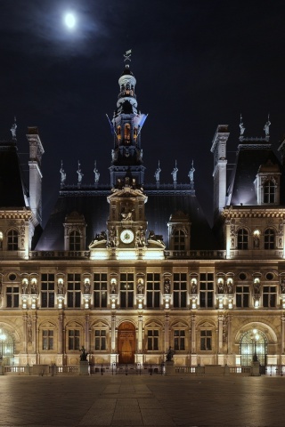 Square France Hotel De Ville Paris Hotel City Landscape