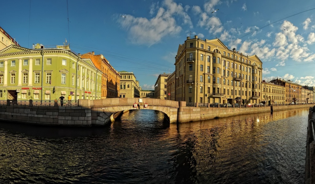 St Petersburg Russia Building River Neva River City Landscape