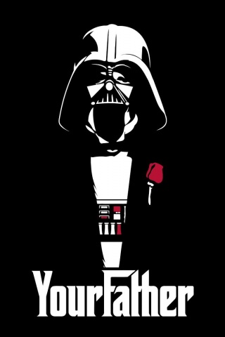 Star Wars Darth Vader Funny The Godfather Crossovers