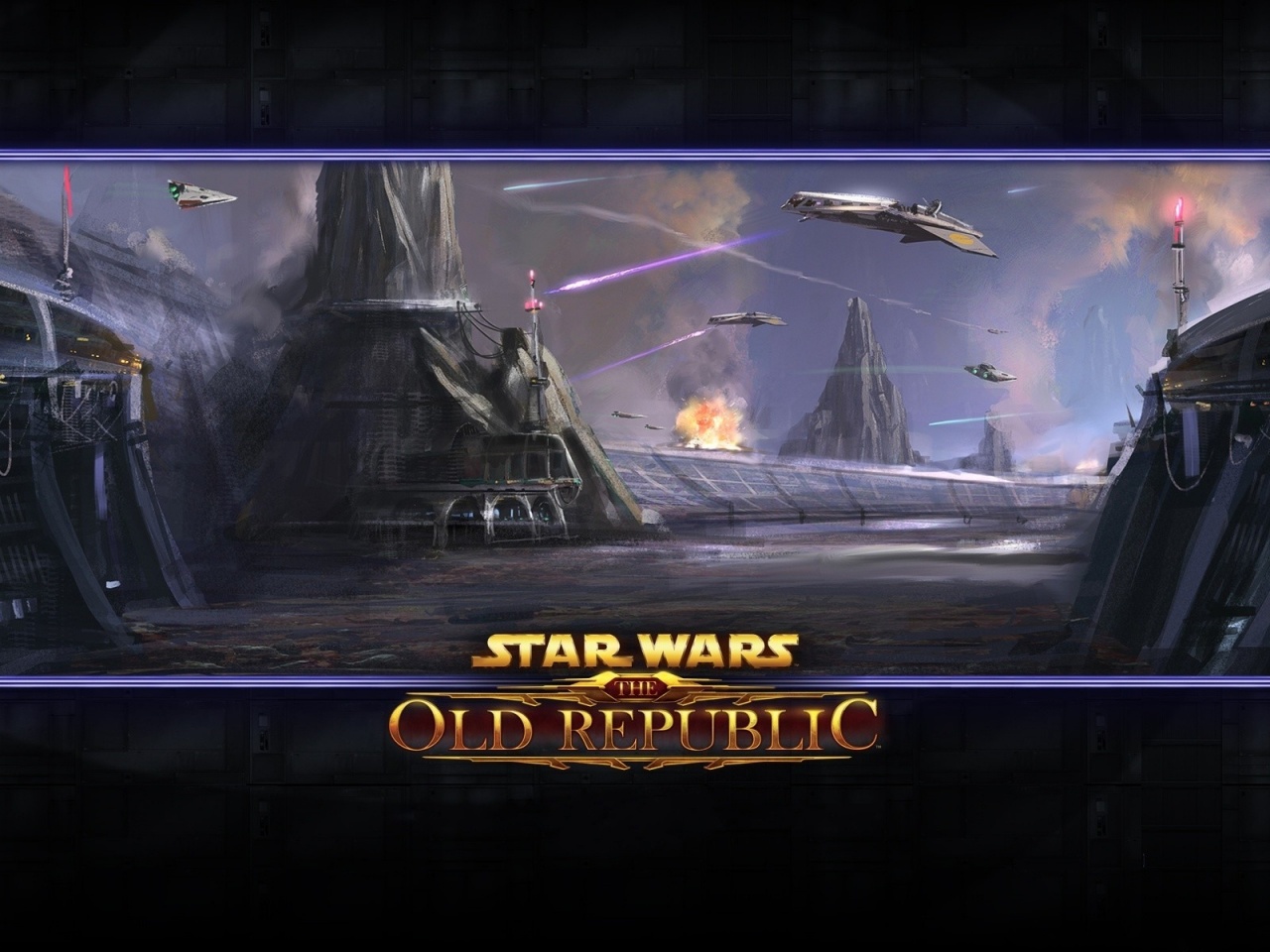 Star Wars The Old Republic Bases Aircraft War