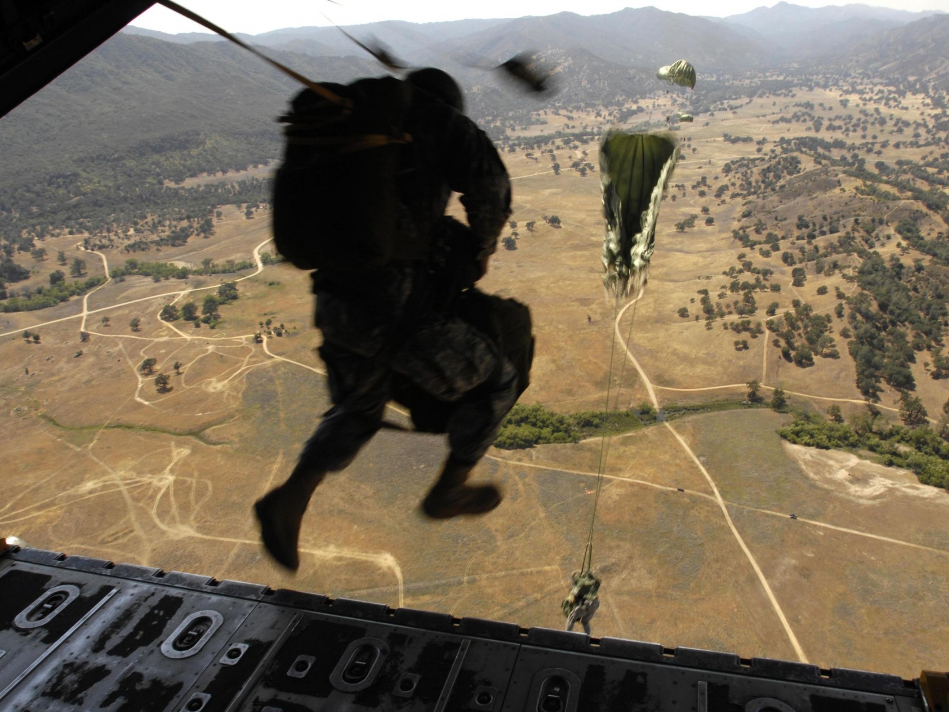 Static Line Parachute