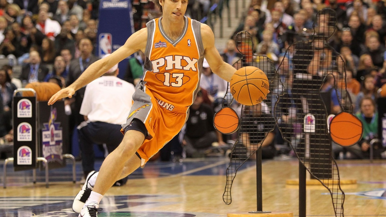 Steve Nash Nba All Star Weekend Skills Challenge