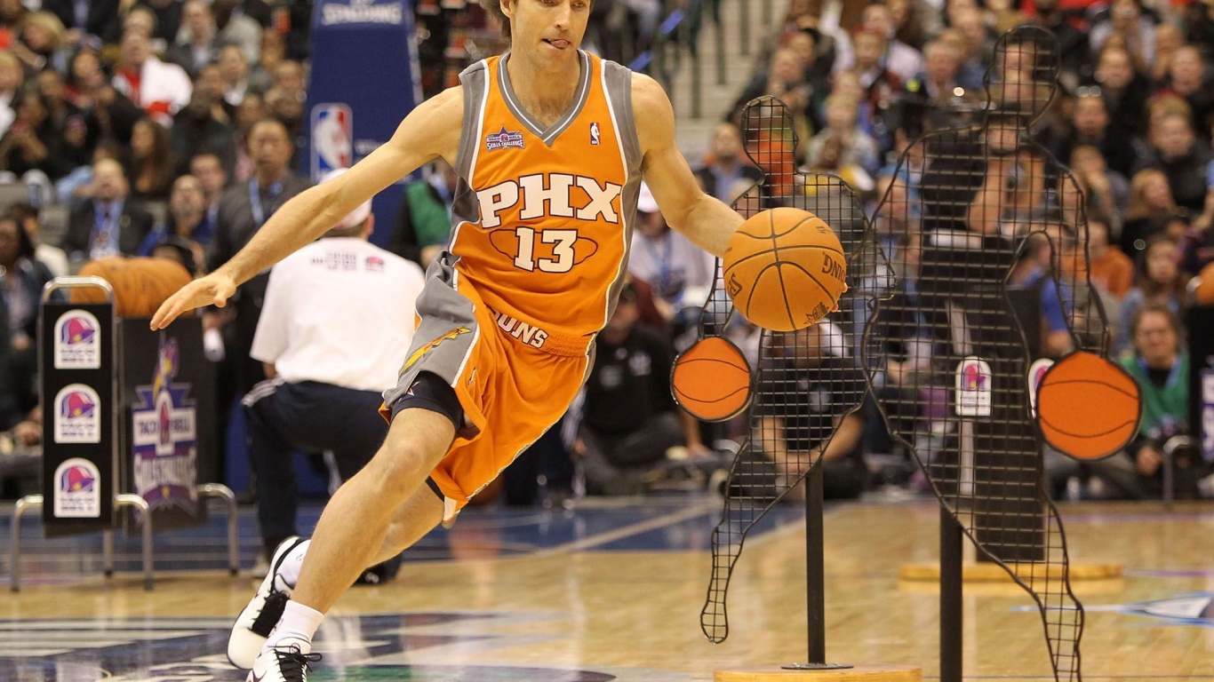 Steve Nash Nba All Star Weekend Skills Challenge