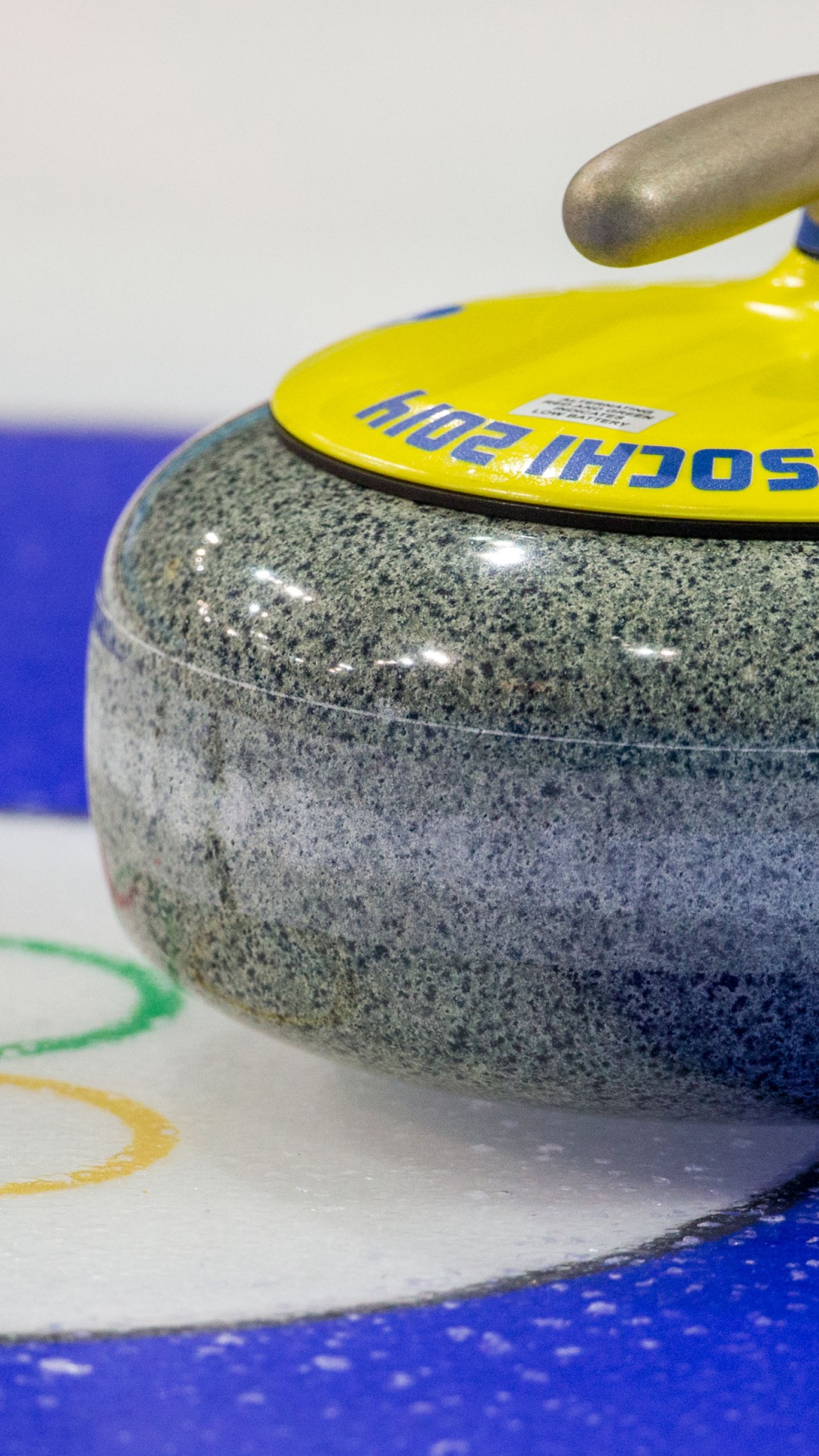 Stone For Curling At The Olympics In Sochi