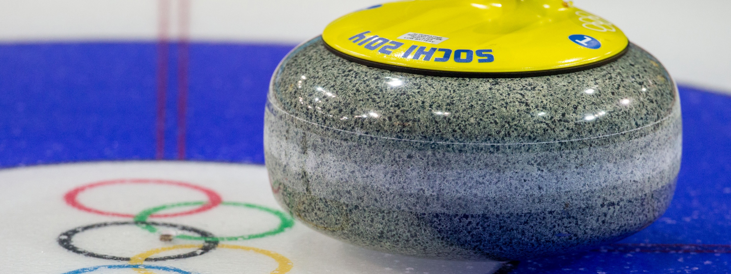 Stone For Curling At The Olympics In Sochi