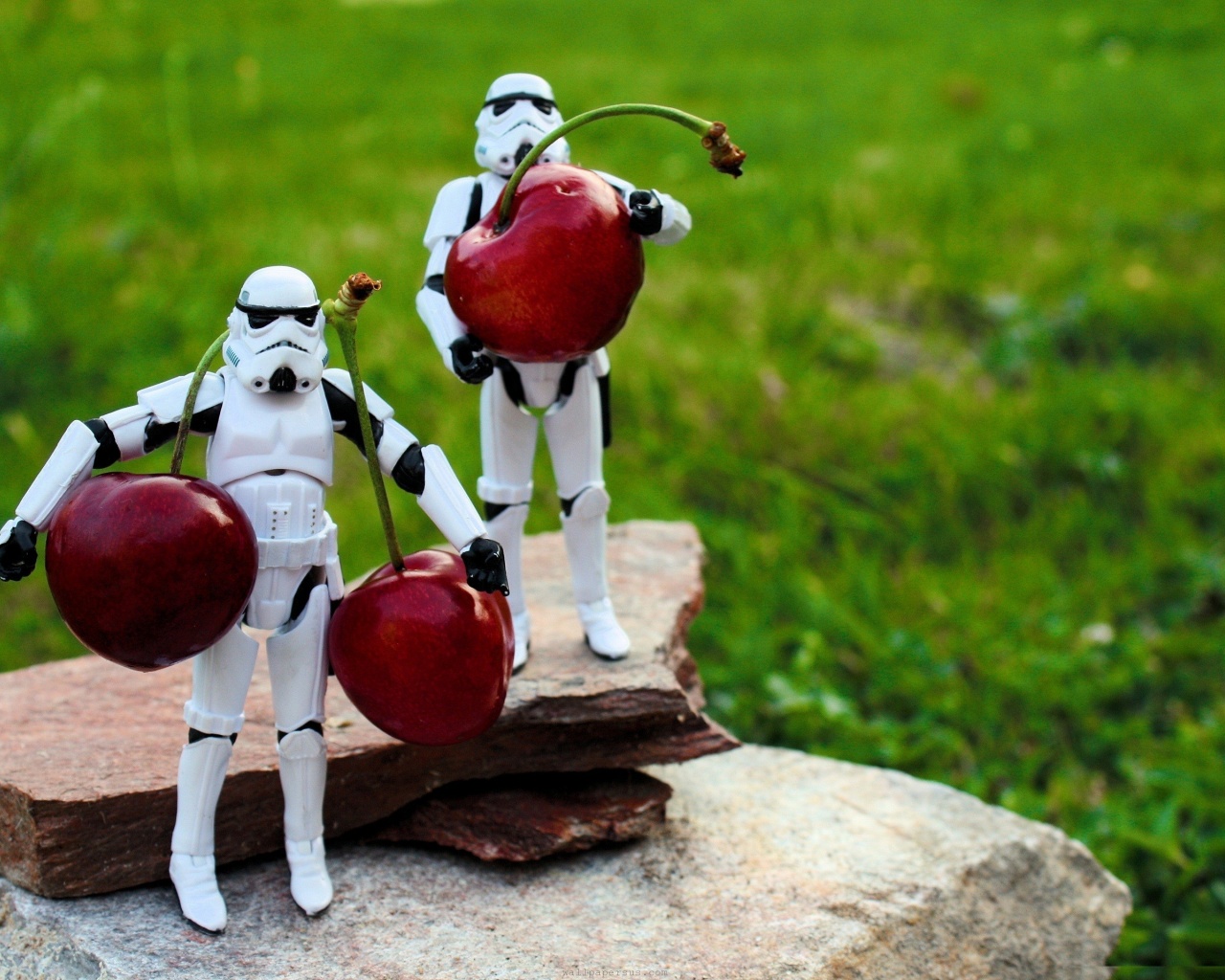 Stormtroopers Fruits Funny Toys Cherries