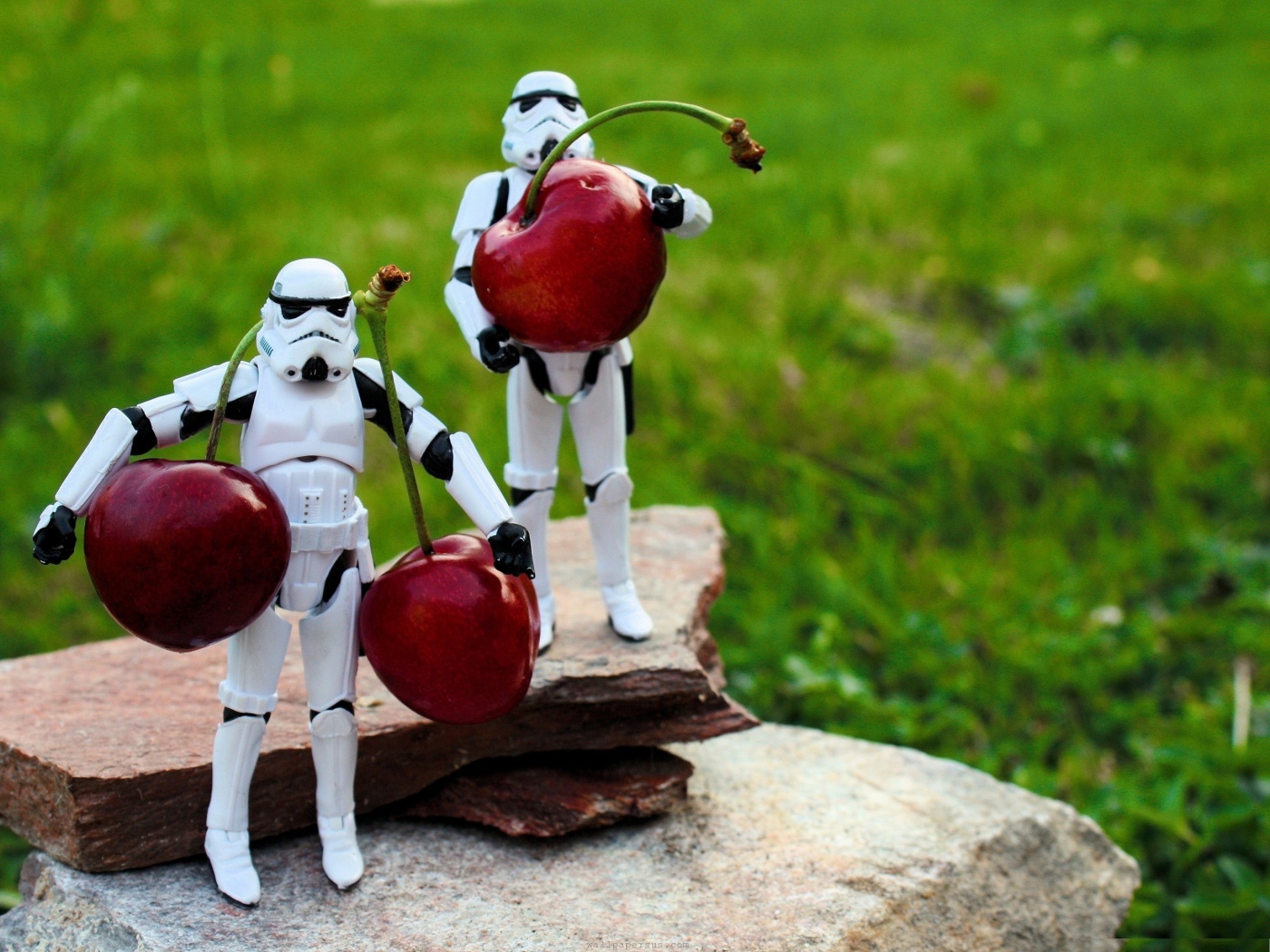 Stormtroopers Fruits Funny Toys Cherries