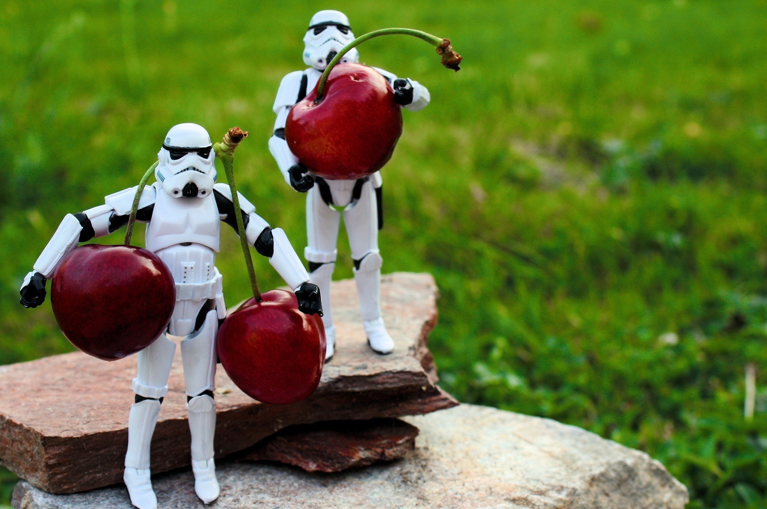 Stormtroopers Fruits Funny Toys Cherries