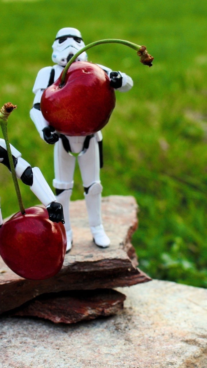 Stormtroopers Fruits Funny Toys Cherries