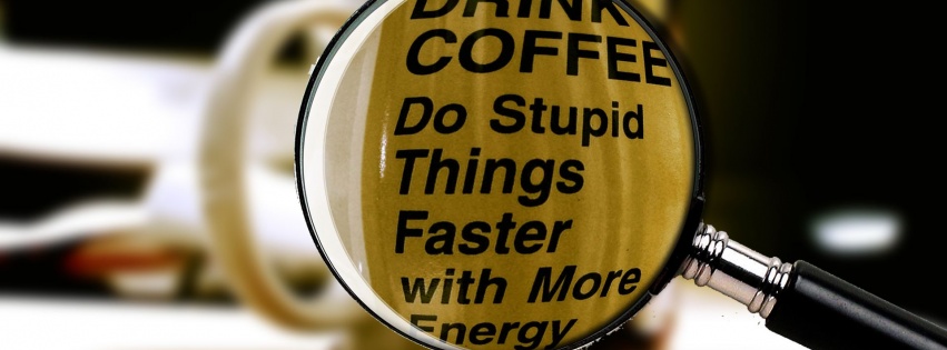 Stupid Coffee Energy Funny Drink Coffee Cups