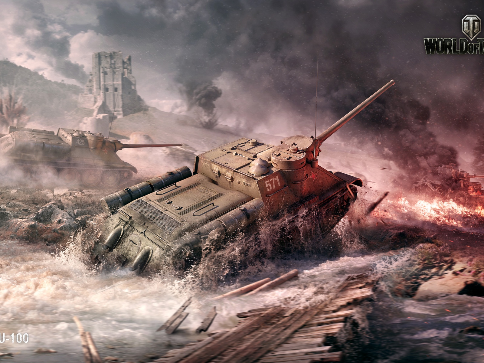 Su-100 World Of Tanks