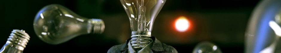 Suit Tie Funny People Fantasy Art Lamps Light Bulbs Bulbs