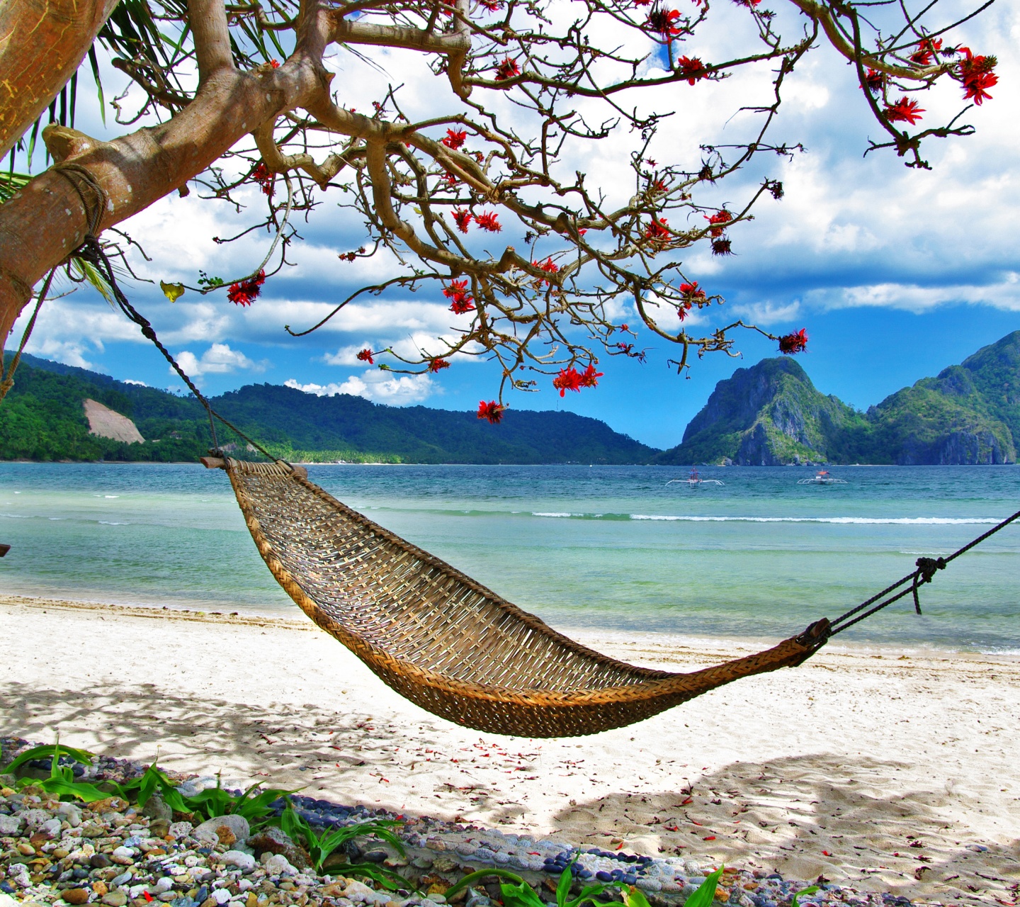 Summer Relaxation At The Beach