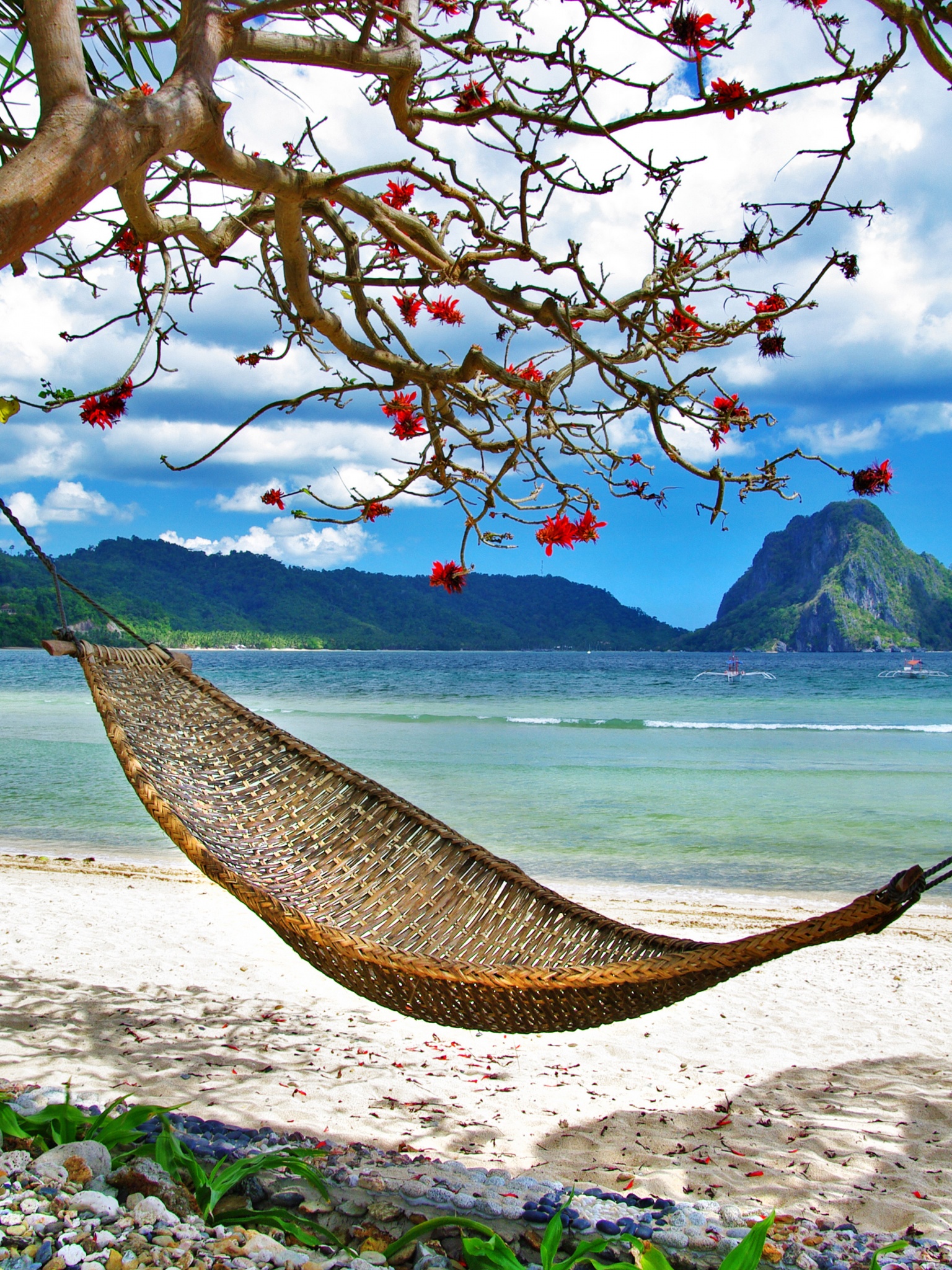 Summer Relaxation At The Beach