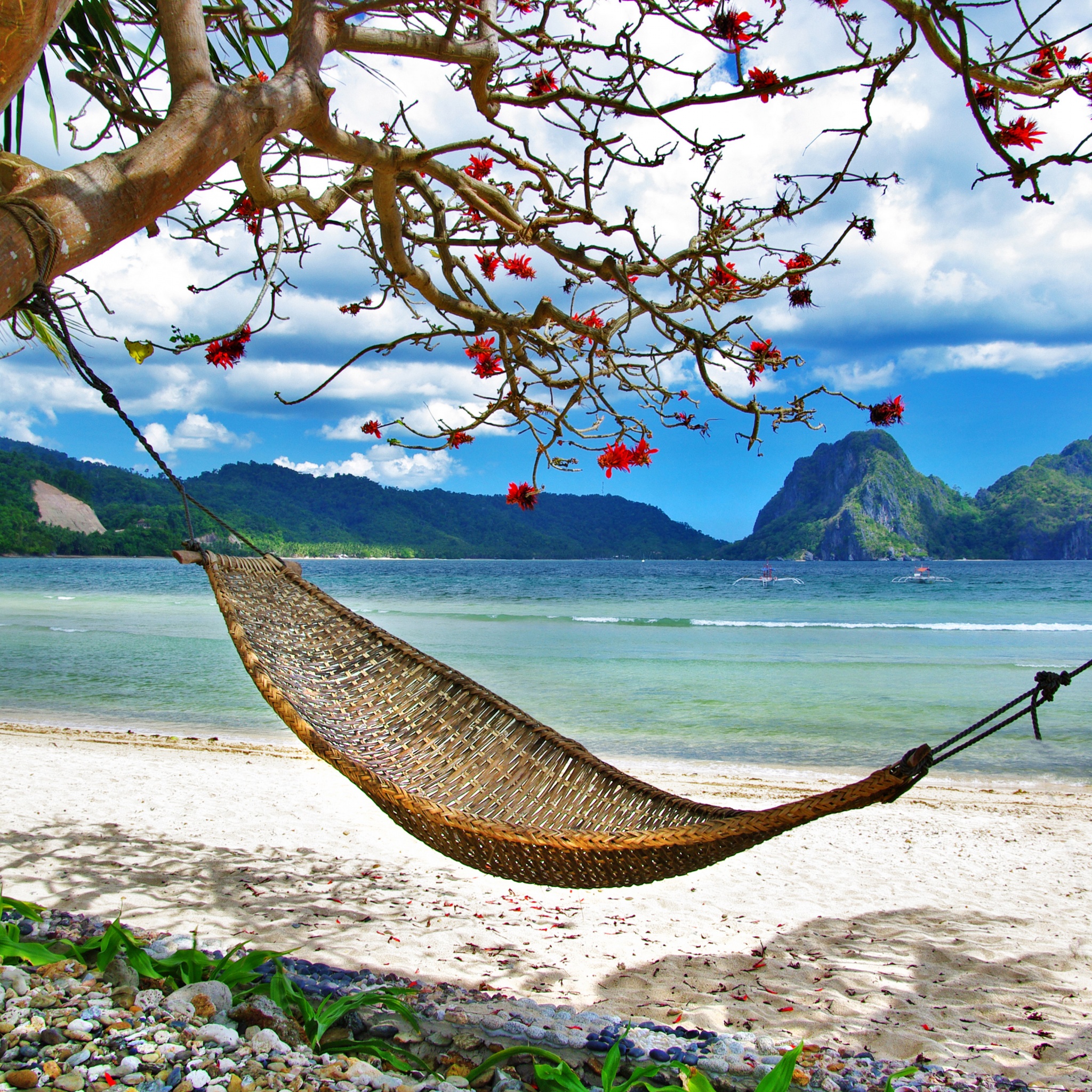 Summer Relaxation At The Beach