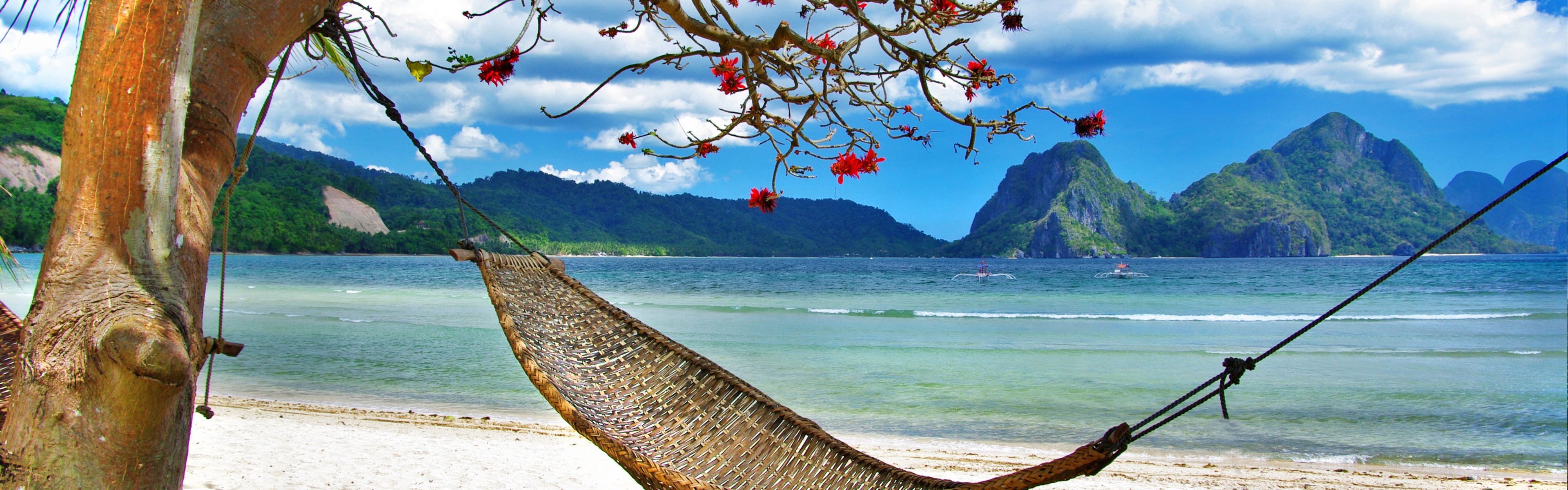 Summer Relaxation At The Beach