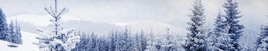 Sunlight Shines In Snowy Mountains