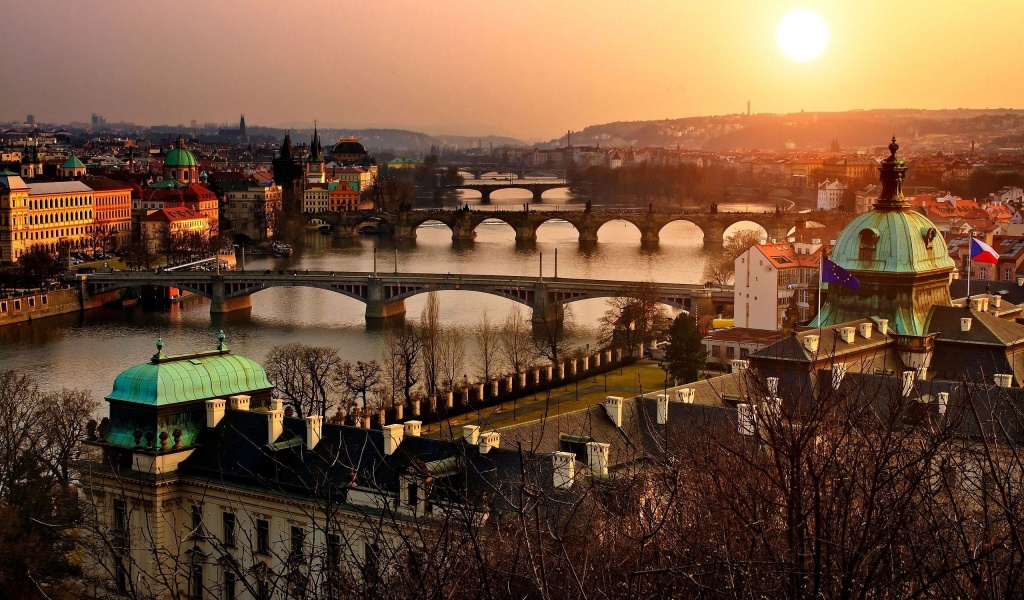 Sunrise In Prague