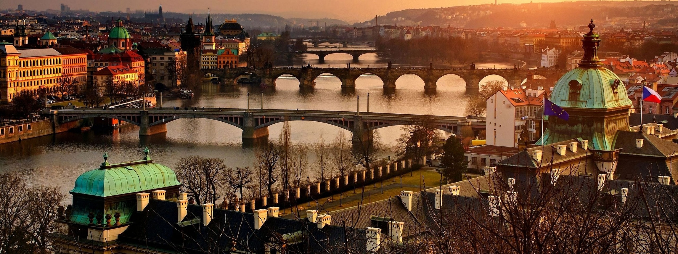 Sunrise In Prague