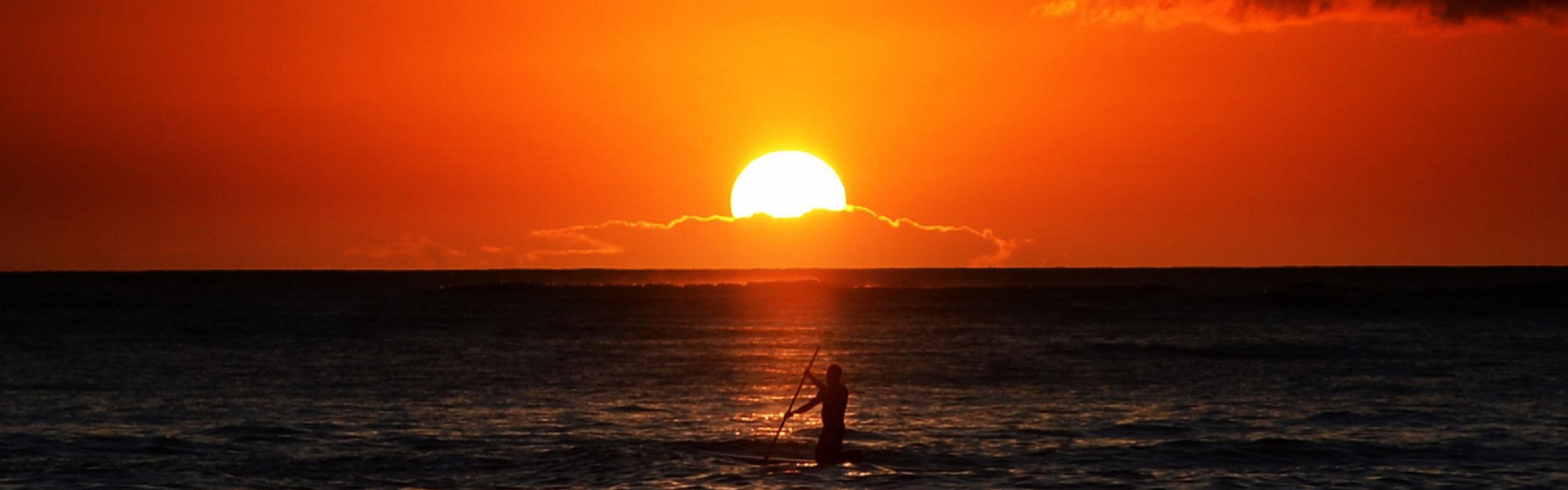 Sunset At Sea