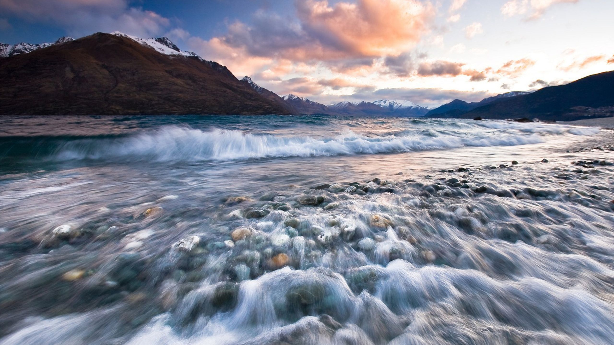 Sunset Near Queenstown New Zealand