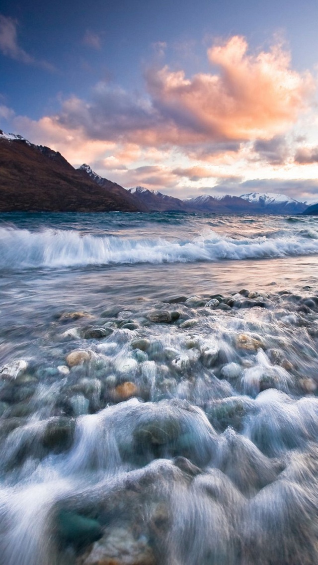 Sunset Near Queenstown New Zealand