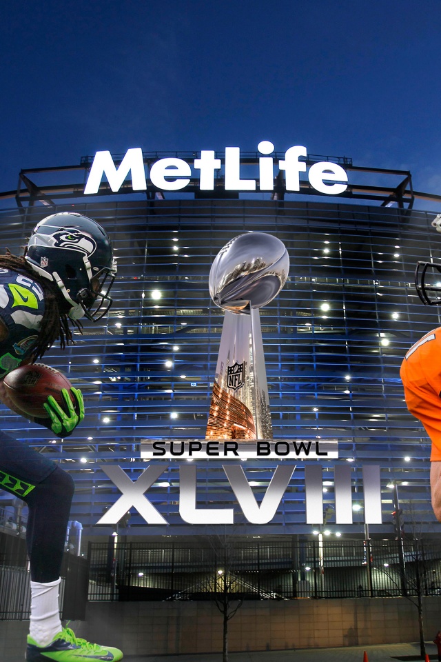 Super Bowl 2014 - Sherman Vs Manning