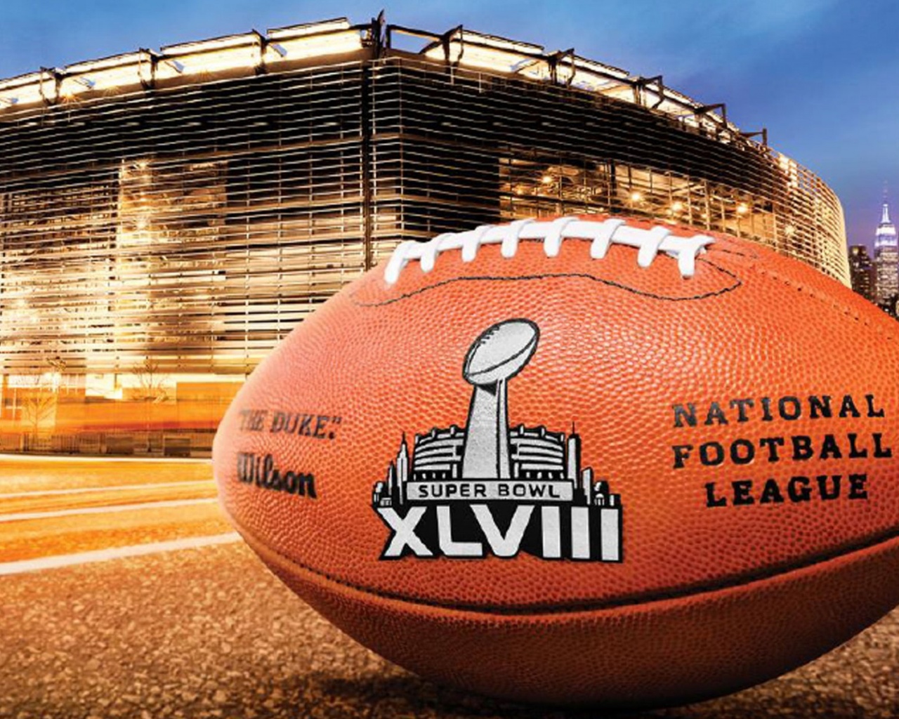 Super Bowl 2014 XLVIII NFL Ball