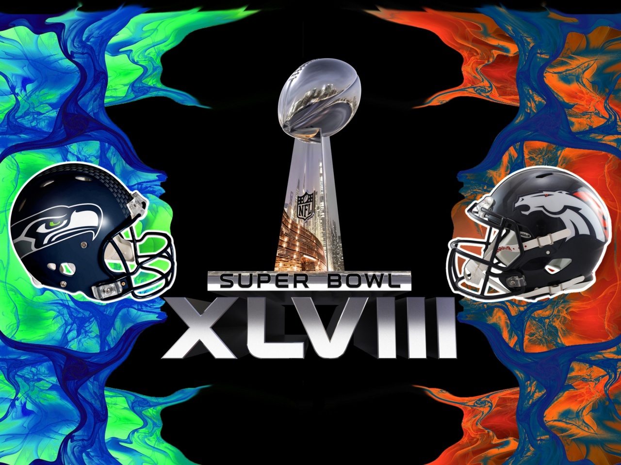 Super Bowl 2014-Seahawks Vs Broncos