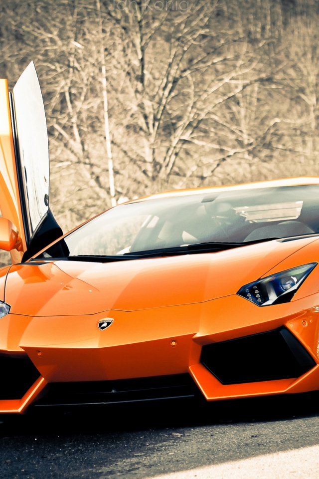 Super Lamborghini Aventador Car